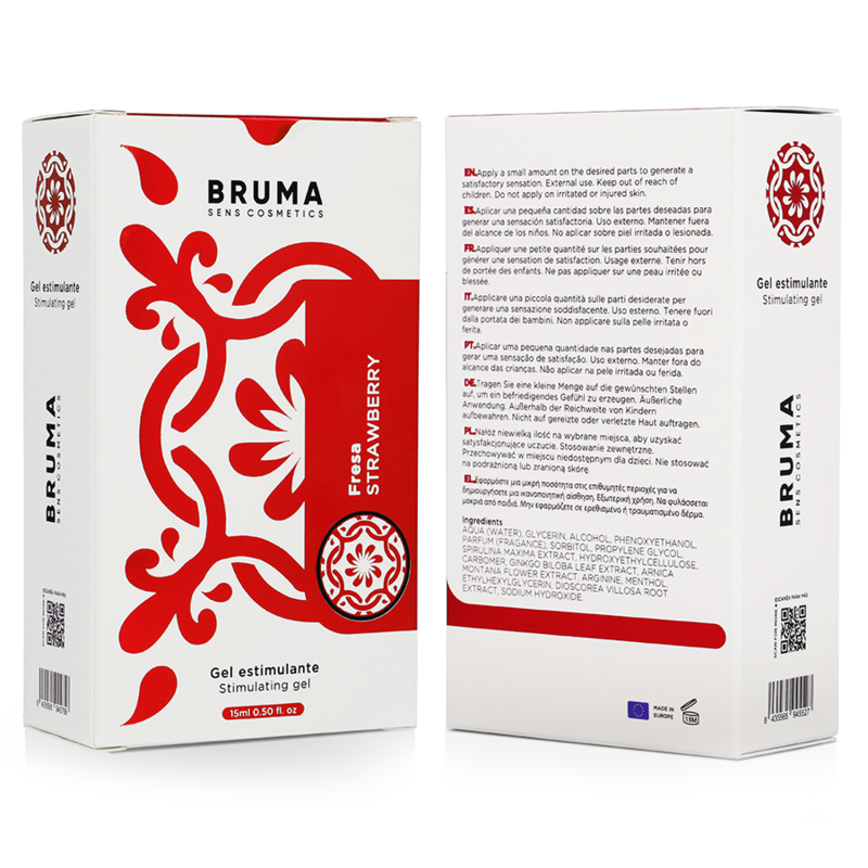 BRUMA - STRAWBERRY FLAVOR INTENSIFYING BALM 15 ML BRUMA