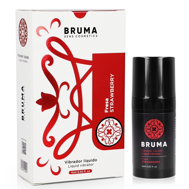 BRUMA - LIQUID VIBRATOR ULTRA SLIDING STRAWBERRY 15 ML BRUMA