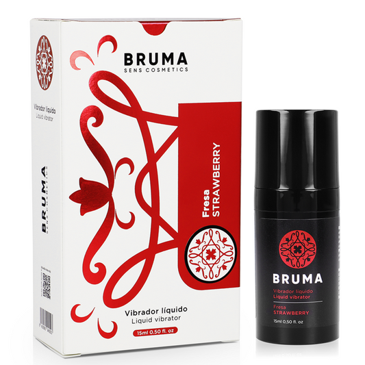 BRUMA - VIBRATORE LIQUIDO ULTRASCORREVOLE FRAGOLA 15 ML
