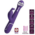 PRETTY LOVE - DEJON VIBRATORE A CONIGLIO 3 IN 1 MULTIFUNZIONE VIOLA