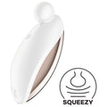 SATISFYER - SPOT ON 2 VIBRATORE APPOGGIO BIANCO