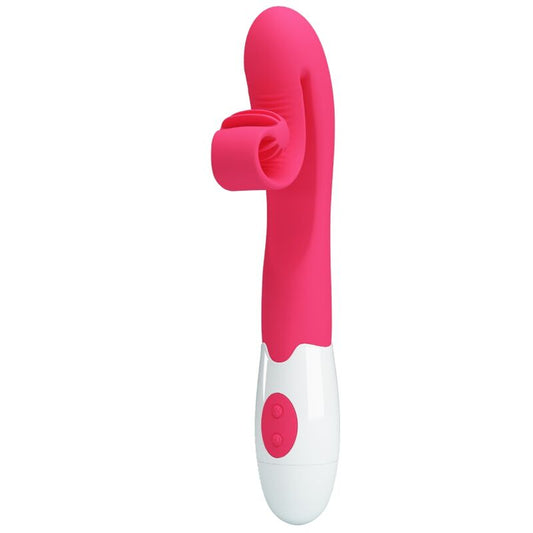 ROMANTICO - VIBRATORE E STIMOLATORE ROSA 30 VELOCITÀ