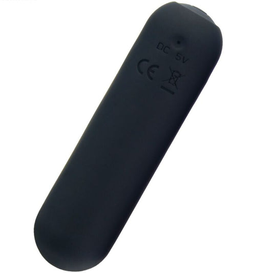 ARMONY - SPLASH HAHA VIBRATORE A PROIETTILE IN SILICONE 10 VIBRAZIONI 75 X 19 CM NERO