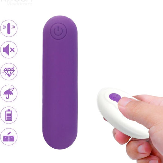 ARMONY - SPLASH JOLINE VIBRATORE PROIETTILE SILICONE TELECOMANDO 10 VIBRAZIONI 6.5 X 1.5 CM VIOLA
