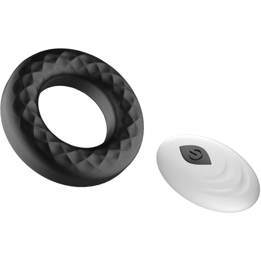 ARMONY - VIBRATORE AD ANELLO LORD'S LOVE TELECOMANDATO NERO