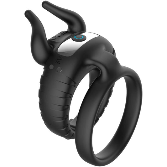 ARMONY - ANELLO VIBRANTE BULL'S PASION 10 VELOCITÀ NERO