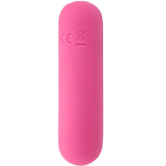 ARMONY - SPLASH HAHA VIBRATORE A PROIETTILE SILICONE 10 VIBRAZIONI 75 X 19 CM ROSA
