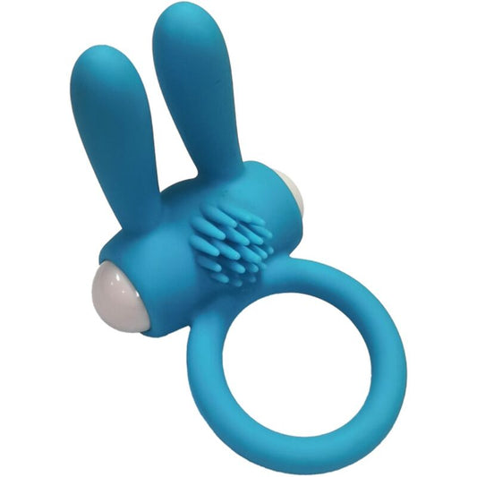 ARMONY - ANELLO VIBRANTE MR BUNNY IN SILICONE NERO