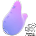 SATISFYER - ESTIMULADOR Y VIBRADOR MERMAID VIBES VIOLETA Y ROSA