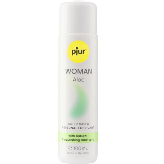 PJUR - LUBRICANTE ÍNTIMO CON BASE DE AGUA Y ALOE VERA PARA MUJER 100 ML