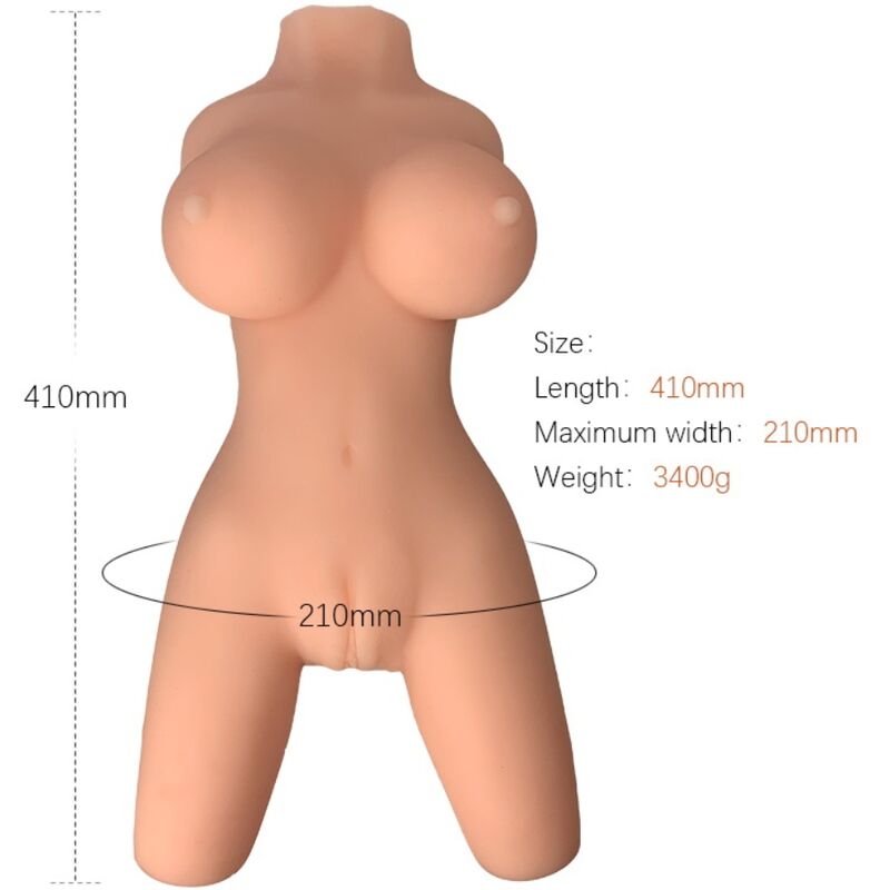 ARMONY - REALISTIC FEMALE TORSO MODEL 8 ARMONY FOR HIM