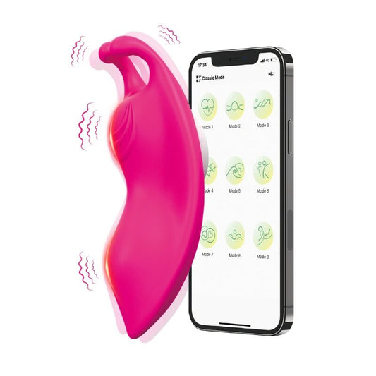ARMONY - VIBRADOR BRAGUITAS LLEVABLE G-SPOT FUCHSIA - APLICACIÓN GRATUITA