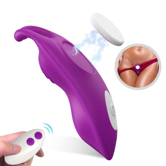 ARMONY - VIBRADOR BRAGUITA PONIBLE PUNTO G CONTROL REMOTO PÚRPURA