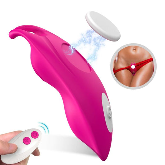ARMONY - VIBRADOR BRAGUITA PONIBLE ABEJA PARA PUNTO G CON CONTROL REMOTO FUCSIA