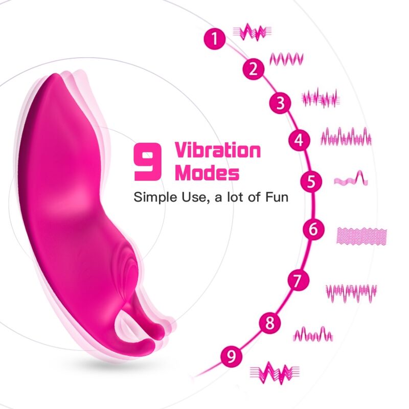 ARMONY - HONEYBEE WEARABLE PANTIES VIBRATOR G-SPOT REMOTE CONTROL FUCHSIA ARMONY WEARABLES