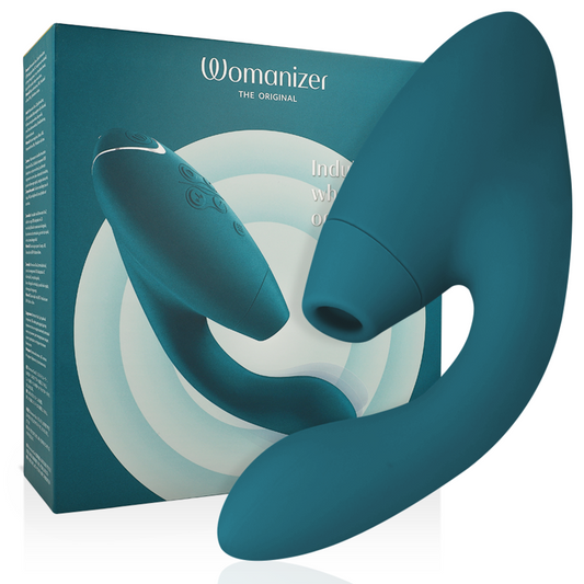 WOMANIZER - ESTIMULADOR DUO 2 AZUL PETRÓLEO