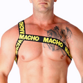 MACHO - ARNÉS ROMANO AMARILLO G/XG