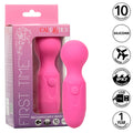 CALEXOTICS - MASAJEADOR RECARGABLE DE PRIMERA VEZ 10 VIBRACIONES ROSA