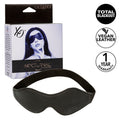 CALEXOTICS - MASCARILLA DE OJOS NOCTURNA DE CUERO DE PVC NEGRO