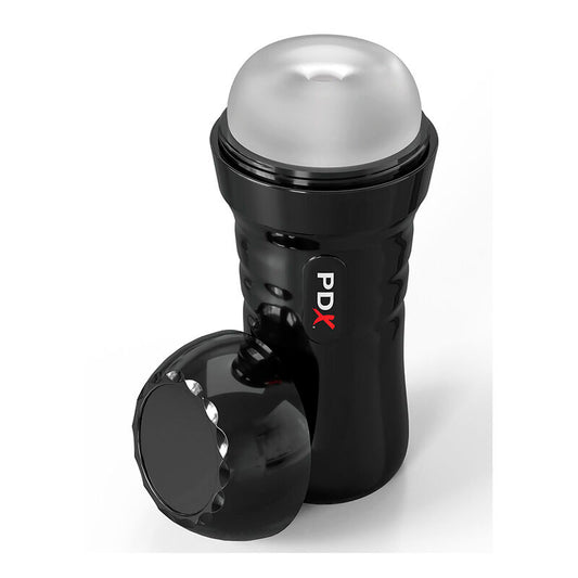 PDX EXTREME - MASTURBADOR AUTOLUBRICANTE DESLIZANTE Y SUAVE TRANSPARENTE