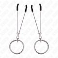 KINK - PINZAS PARA PEZONES FINAS CON ANILLO TÓRICO 7 CM