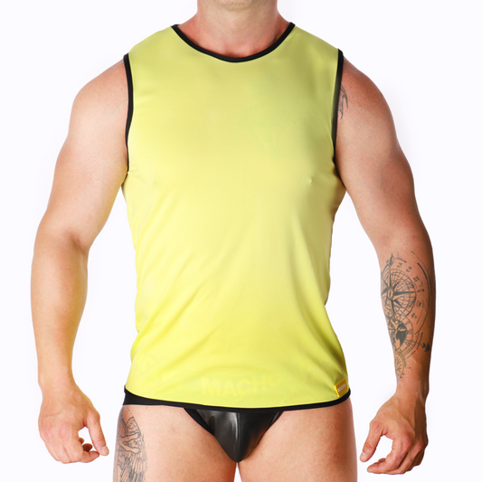 MACHO - CAMISETA AMARILLA TALLA S/M