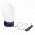 KINK - COLLANA CORTA IN VELLUTO E PIZZO CON CINTURA 105 CM CON FINITURE IN NYLON 44 X 5.5 CM