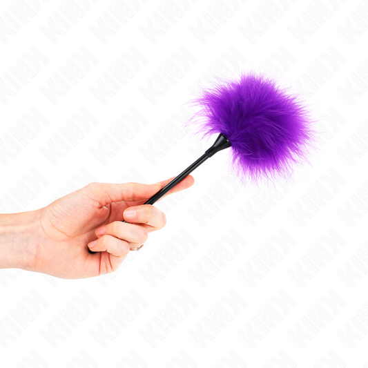 KINK - PIUME VIOLA PER SOLLETICO UTILIZZATE PER IL KIT BONDAGE 27 CM