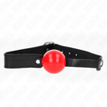 KINK - BOLA DE TPE SUAVE 4 CM MORDAZA MODELO 1 66 x 2.5 CM AJUSTABLE 41-61 CM