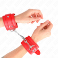 KINK - SEMPLICI BRACCIALETTI ROSSI REGOLABILI 20-23 CM X 5.5 CM