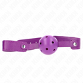 KINK - BOLA TRANSPIRABLE PÚRPURA DE 4,5 CM BAJADA 65 x 2,5 CM