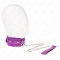KINK - COLLAR CON CORREA DE 65 CM CON RESTRICCIONES PÚRPURA 36-42 CM X 5.5 CM
