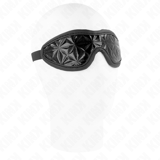 KINK - CINTA PARA LA CABEZA DE DISEÑO DE DIAMANTE NEGRO 20.5 x 6 CM