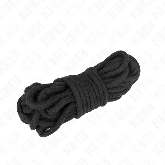 KINK - CUERDA DE ALGODÓN NEGRA DE 5 METROS