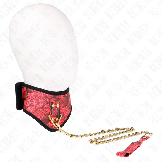 KINK - SCANDAL MODEL COLLANA CON CINTURINO IN PIZZO 75 CM 44 X 10 CM