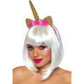 LEG AVENUE - DIADEMA DE FLORES DE UNICORNIO DORADA