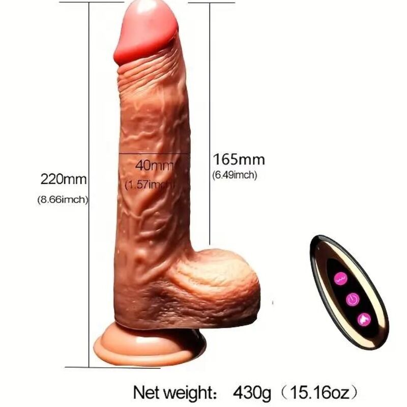 ARMONY - RECHARGEABLE VIBRATING REALISTIC DILDO ARMONY VIBRATORS