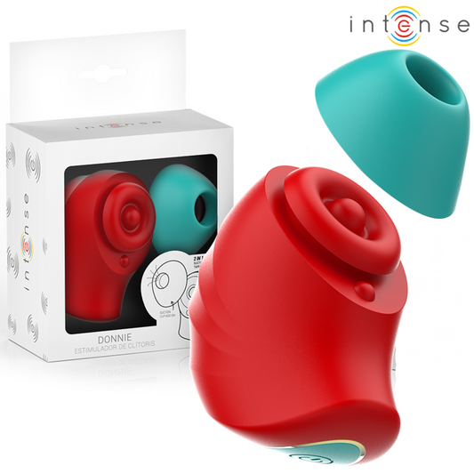INTENSO - STIMOLATORE CLITORIDEO DONNIE ROSSO/VERDE