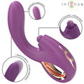 INTENSE - LALI VIBRATORE MULTIFUNZIONE PUNTO G CON BATTITO, SPINTA E VIBRAZIONE VIOLA