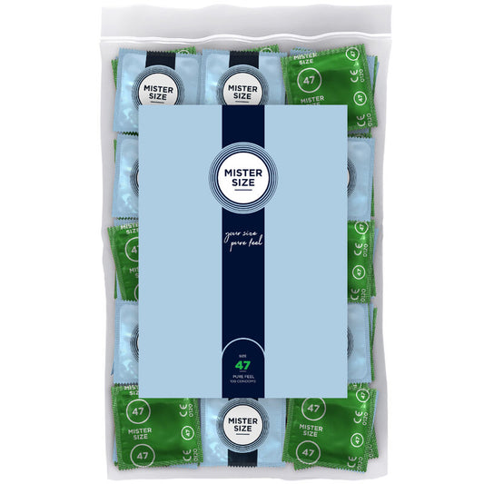 MISTER SIZE - TALLA DE PRESERVATIVO XS 47 MM (100 UNIDADES)