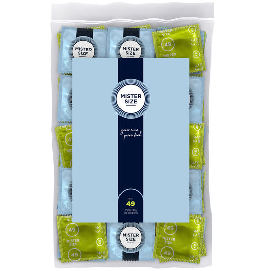 MISTER SIZE - TALLA DE PRESERVATIVO S 49 MM (100 UNIDADES)