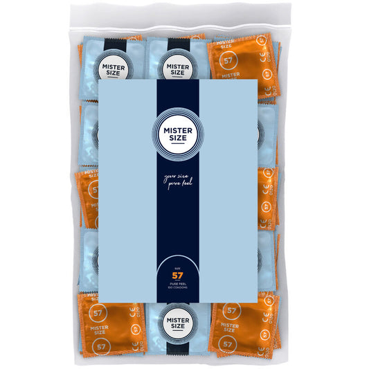 MISTER SIZE - TALLA DE PRESERVATIVO L 57 MM (100 UNIDADES)