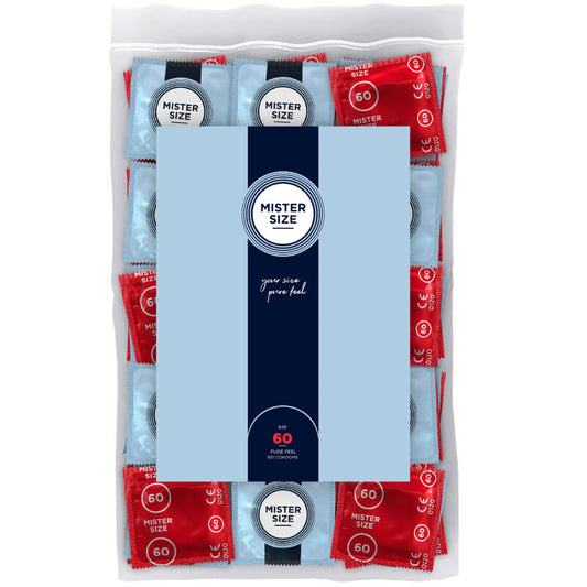 MISTER SIZE - TALLA DE PRESERVATIVO XL 60 MM (100 UNIDADES)