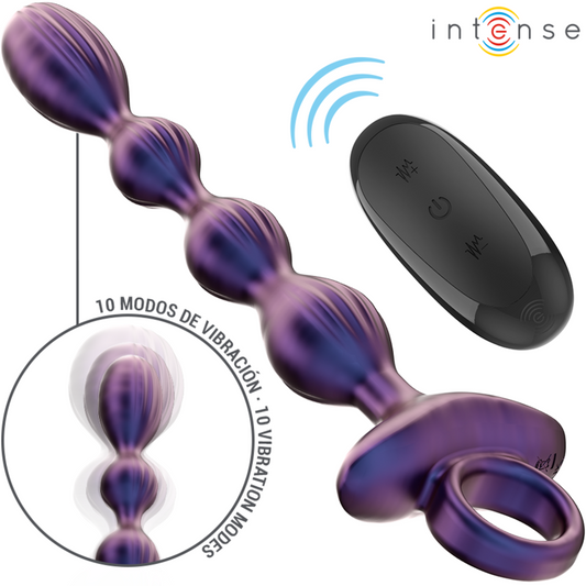 INTENSE - JACKIE VIBRATORE ANALE MODELLO 1 TELECOMANDO