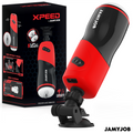 JAMYJOB - MASTURBATORE AUTOMATICO VAGINALE XPEED CON 5 MODALITÀ DI SPINTA ED EFFETTI SONORI