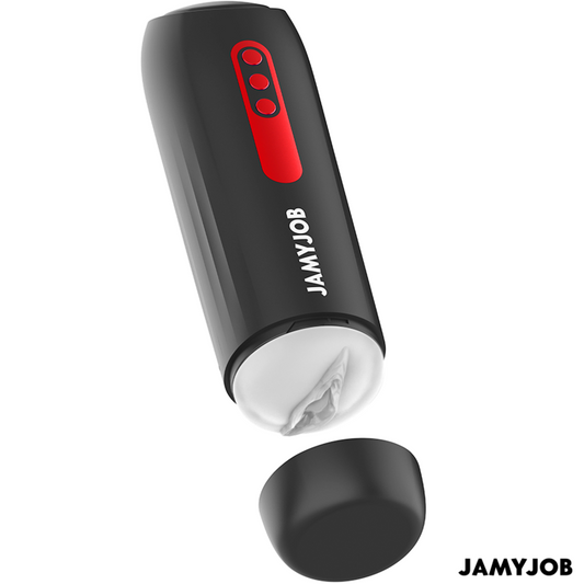 JAMYJOB - MASTURBADOR AUTOMÁTICO VAGINA PHANTOM 5 MODOS DE SUCCIÓN Y EMBESTIDA