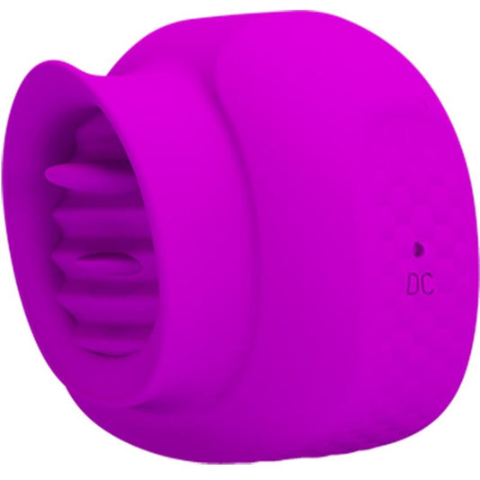 PRETTY LOVE - STIMOLATORE CLITORIDEO A LINGUA ESTELLE 12 VIBRAZIONI VIOLA