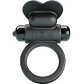 PRETTY LOVE - DEBONAIRE ANELLO VIBRANTE RABBIT 10 VIBRAZIONI NERO