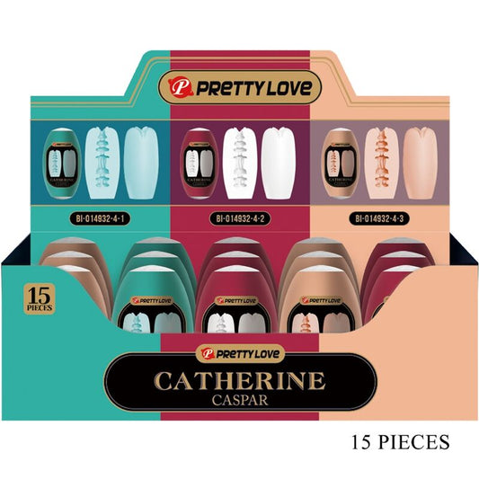 PRETTY LOVE - CASPAR CONFEZIONE DA 15 MASTURBATORI MASCHILI VARI