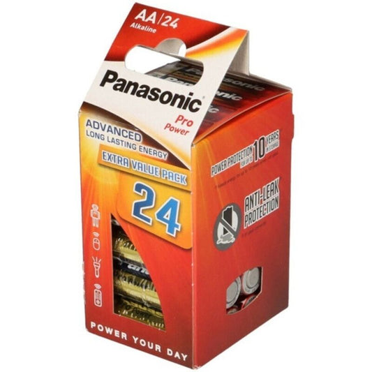 PANASONIC - PILA ALCALINA PRO POWER AA LR6 PAQUETE*24
